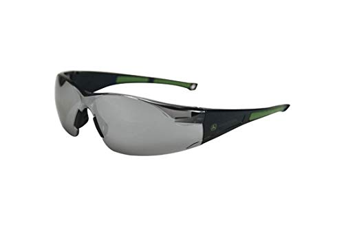 Preisvergleich Produktbild John Deere JD209-SM Silber verspiegelte Sonnebrille Schutzbrille