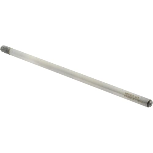 Fresa abrasiva Hertel, diámetro corte 1/4 pulg., cilindro con extremo radial miniatura 3