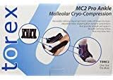 Torex MC2 - Tobillera profesional de compresión en frío - Terapia de compresión caliente y fría | Tratamiento de tendinitis de Aquiles | Dolor de