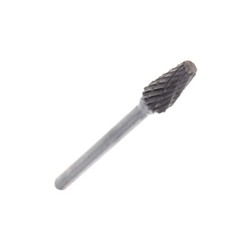 Fresas rotativas Auniwaig 0.24", acero aleado, 3 piezas miniatura 2