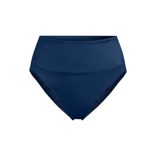 Lands' End Women's Tugless High Waisted Bikini Bottoms3