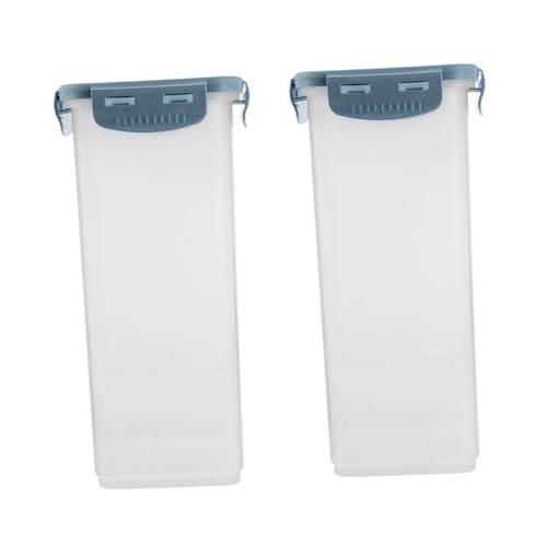 GAROZATION 2個 ボックス ヨ??ーグルト ボックス パン 袋 ヨーグルト 食品 容器 蓋付き パン オーガナイザー 食パン パン 保存 容器 ヨーグルト メーカー 容器 再利用可能 サンドイ