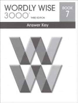 hc様　WORDLY WISE 3000 レベル6and7 Wordly Wise 3000 Teacher's Resource Book 7, 3rd Edition