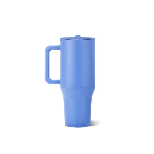 Image of HydroJug Traveler 32oz, Insulated Tumbler with Handle & Straw, Light Blue