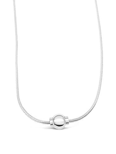 Michaels Jewelers-Provincetown Beach Ball Necklace from Cape Cod 925 Sterling Silver Chain and Ball (18)