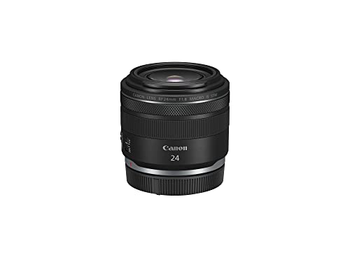 Canon RF24mm F1.8 Macro is STM Lens, Wide-Angle, Fixed Focal Length Prime Lens, Compatible with EOS R Series Mirrorless Cameras, Black