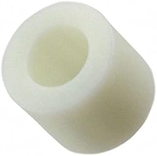 Round Spacer, Nylon, Natural Finish, 0.072 Inch Inside Diameter, 1/8 inch OD, 1/8 Inch Body Length, (Pack of 1000) Unthreaded