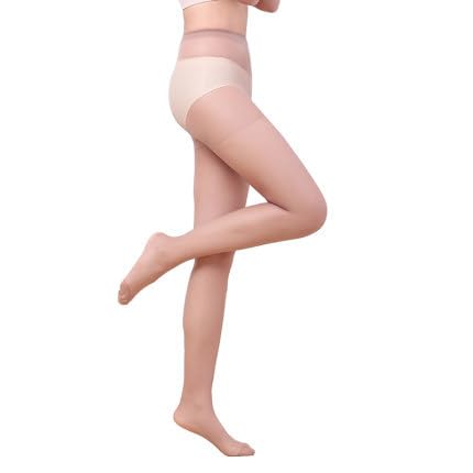 Collant da donna ultra velati (confezione da 6 paia), leggeri, comodi, vestibilità perfetta, collant velati, rosa