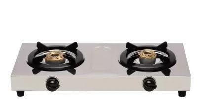 SURYA FLAME Lpg Open Gas Stove 2 Burner Stainless Steel Double Cook Cooktop With Bis Certified Doorstep Warranty 2 Years (Silver) (B0BBW81YF2) Amazon Price History, Amazon Price Tracker