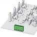 Phoenix Contact 1746075 Conn Shrouded Header HDR 6 POS 5.08mm Solder ST Thru-Hole