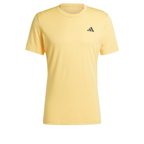 T-Shirt de Tennis Freelift Adidas pour Homme en Tissu Respirant Bleu