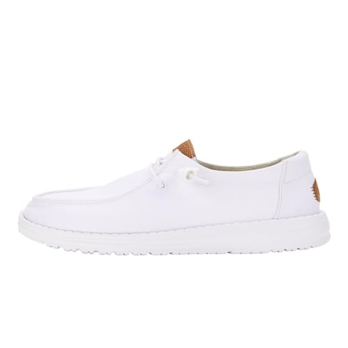 HEYDUDE Women's Wendy Canvas White