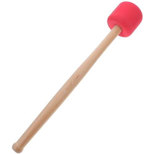 Baquetas para bombo Levemolo, diseño ergonómico, paquete económico, antideslizantes, mango de madera para práctica de batería miniatura 1