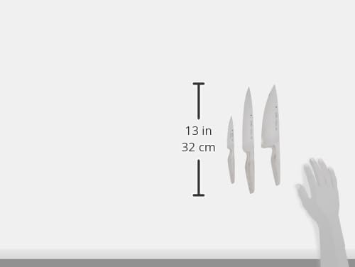Foto von WMF Chef's Edition Messerset 3teilig, Made in Germany, 3 Messer geschmiedet, Küchenmesser, Kochmesser, Fleischmesser, Spickmesser, Performance Cut, Spezialklingenstahl, Holzbox