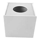 HAWILLOSCH Boîte De Loterie 20 Cm en PVC Rigide, Boîte pour Fête, Urne à Billets Solid...