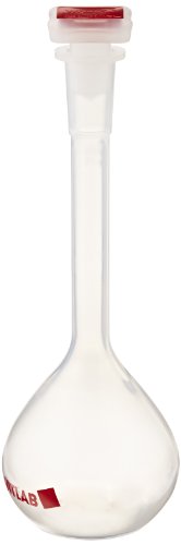 Flacon volumétrique Vitlab Classe B PMP anti-casse pour laboratoires 250ml