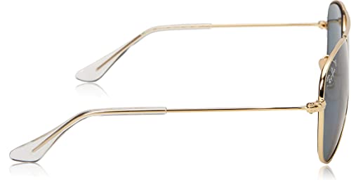 Image of Ray-Ban Junior Kids' Rj9506s Metal Aviator Sunglasses