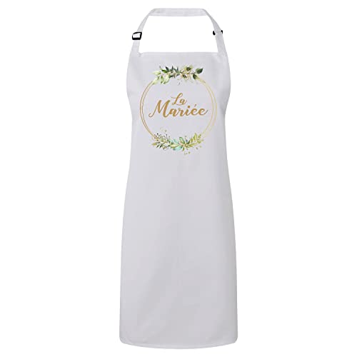 Tablier Cuisine Mariée anti-taches | Gardez votre tenue propre avant le Mariage