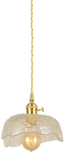 Lampe suspendue industrielle en verre pour sublimer la décoration de votre entrée
