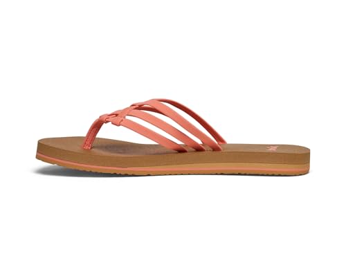 Image of Sanuk Women's Yoga Sandy | Yoga Mat Footbed | Flip Flops for Women | Yoga Sandals For Women