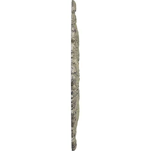 Image of Ekena Millwork CM31DUCSC - 31 inchOD x 1 1 /2 inchP Durham Ceiling Medallion (Fits Canopies up to 4 1 /4 inch) - Ceiling Medallion, Castle Stone Crackle