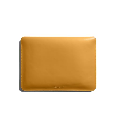 Image of DailyObjects Space Blue-Mustard SnapOn Envelope Sleeve for MacBook Pro 40.64cm (16 inch)
