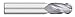 Kodiak Cutting Tools KODIAK132988 USA Made Solid Carbide End Mill, Single End, 4 Flute, 5/16