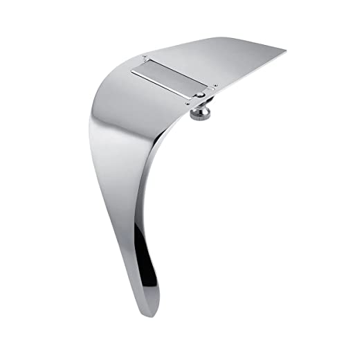 Alessi UNS04 Mandoline à Truffes, Acier Inoxydable, Argent, , 20.00 x 8.50 x 8.00 cm