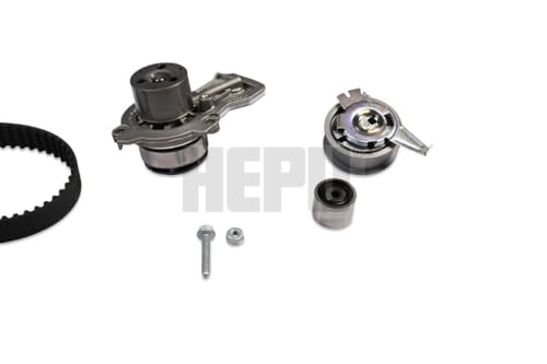 Pompe à eau + kit de courroie de distribution HEPU PK06790M Fabia III
