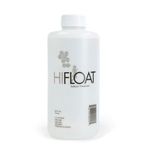 Image of Hi-Float Company Ultra Hi-Float Balloon, 24 oz, Multicolor, with Pump