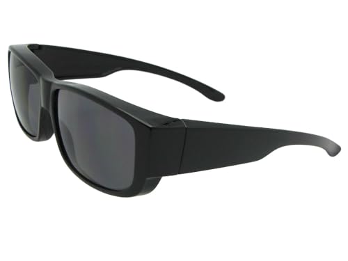 Non Polarized Fit Over Sunglasses Worn Over Eyewear For Men And Women F27