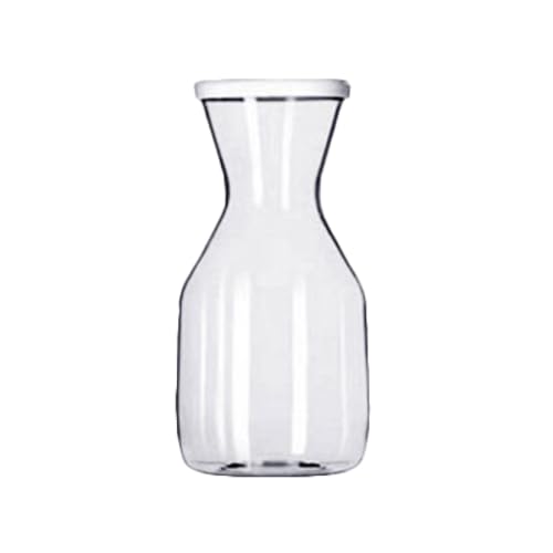 PLTHCF100CC Traditional Carafe, 34 oz. (1.0L), 9-3/4"H, Polycarbonate, Clear