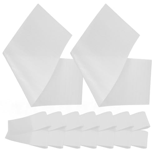 LRXIYODE 50 pièces Papier de Teinture Cheveux Isolantes Réutilisables pour Mèches et Surlignage Papier Séparateur Flexible Blanc pour Salon Coiffeur