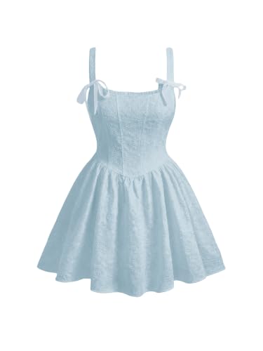 Image of BEAUDRM Women's Plus Size Dresses Cocktail Spring Summer Wedding Guest Dress Jacquard Mini Short Sundresses Brunch Outfits