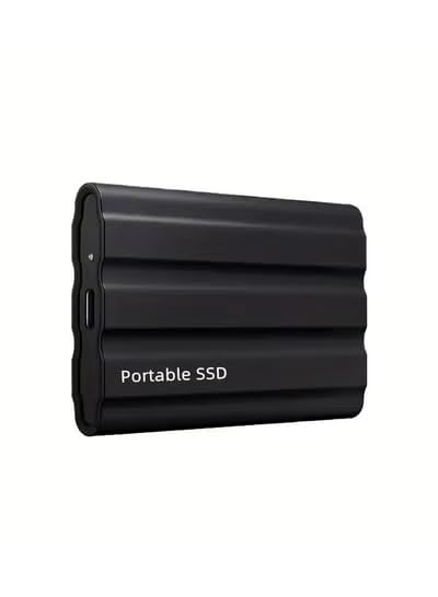 Portable Hard Drive 4TB, Mini SSD Hard Drives,Solid State External Drives,Computer Backup Drive,USB 3.1 to Type-C Support Data Storage Transfer for Windows XP PC Laptop and Mac (Black, 4.0, TB)