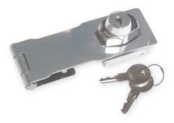Safety Hasp, Steel, 4-1/2 in. L