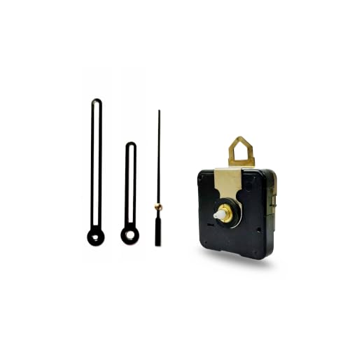 Image of 12mm Wall Clocks Silent Movement, Battery Operated Clock Movement and Needles, Quartz Wall Clock Movement Replacement Clock Machine with Hands (Geetanjali)