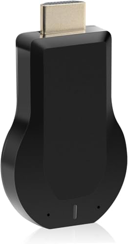 Image of WISTAR Plus HD Wireless Display Receiver, SmartSee Airplay MiraCast Adapter DLNA Streaming Stick Cast iOS Mac Android Phone Screen to HD TV Thanksgiving Christmas Day Gift