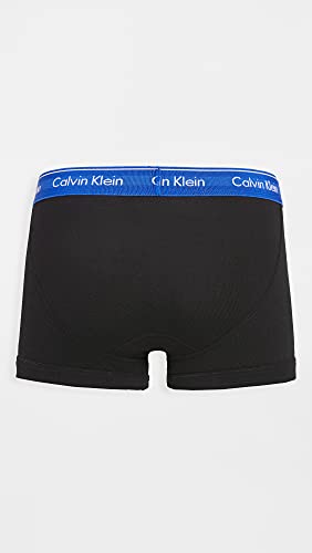 Image of White Solid Mid Rise Trunks - Pack of 3