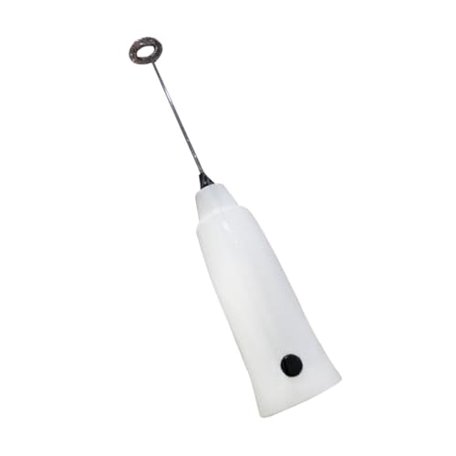 DIYEAH Batidor Eléctrico de Mano Automático Mezclador Rotativo para Huevos y Nata Batidor Portátil para Cocina y Repostería Color Blanco Fácil Uso y Limpieza DIYEAH Batidor Eléctrico de Mano Automático Mezclador Rotativo para Huevos y Nata Batidor Portátil para Cocina y Repostería Color Blanco Fácil Uso y Limpieza