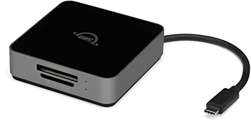 OWC USB-C Dual-slot CFexpress Type B and SDXC UHS-II Card Reader, schwarz