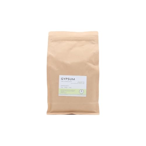 ALMICANNA: Gypsum Calciumsulfat 1kg - Amendment im Living Soil - Liefert Kalzium und Schwefel - Verbessert die Bodenstruktur