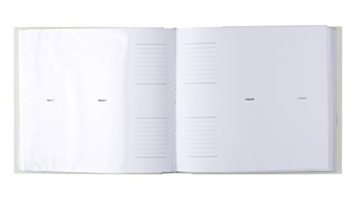 Pearhead Baby Photo Album, Baby Shower Gift, Ivory
