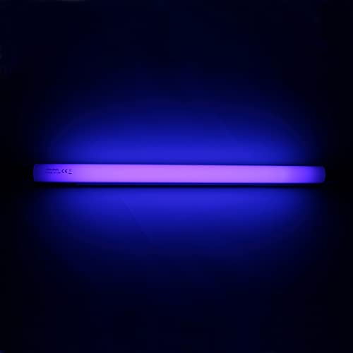 Flyercatch "2 Pack 18 inch F15T8/BL Replacement UVA Black Light Blue Bulbs, 15Watts T8 BL Linear Fluorescent Lamps for 30W Machine,350BL -365nm