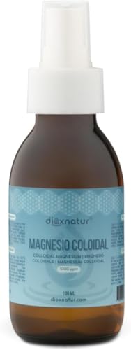 DIOXNATUR® Magnesio Coloidal Líquido 1000 ppm - Solución de Magnesio Bisglicinato – Spray 100ml
