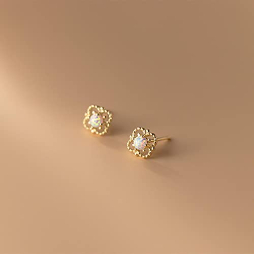 Jolies fleurs boucles d'oreilles argent 925 le cadeau chic pour femme