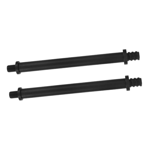 SEWOART 2 Piezas Mangos de Repuesto para Escobilla de Baño Accesorios Limpieza de Inodoro con Plástico Duradero Diseño Ergonómico y Tornillo Externo de 13MM para Hogar y Oficina
