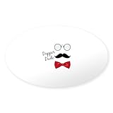 CafePress Dapper Dude Sticker Oval Car Bumper Sticker