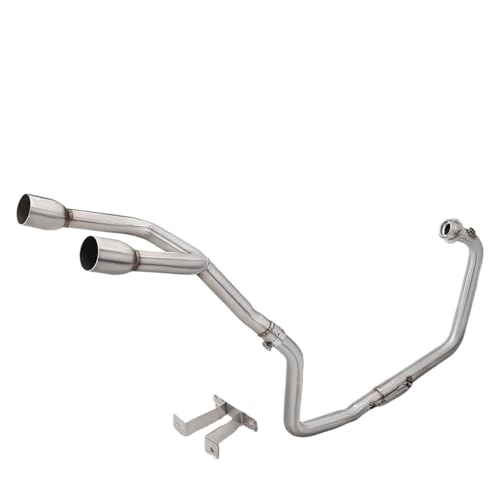 Tubo biela delantero Suzuki GSXR150 y GSX150R de escape en acero inoxidable modificado