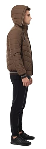 Image of Quark Export Quality Reversible Puffer Jacket in GLD Material best for Winterwear /Hiking /Biking /Camping /Mountaineering /Racing /Climbing /Tracking(Control Temperature up to 3 Degree Celsius.)(3C)